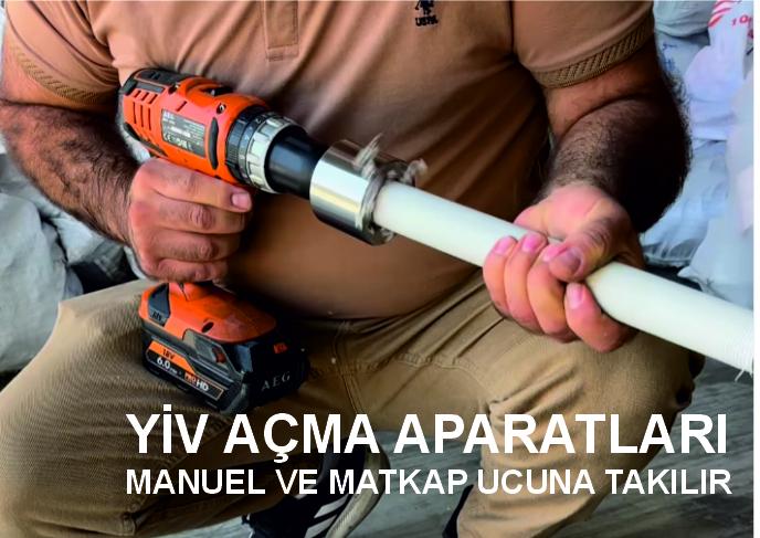 Kaval Boru Yiv Açma Aparatları